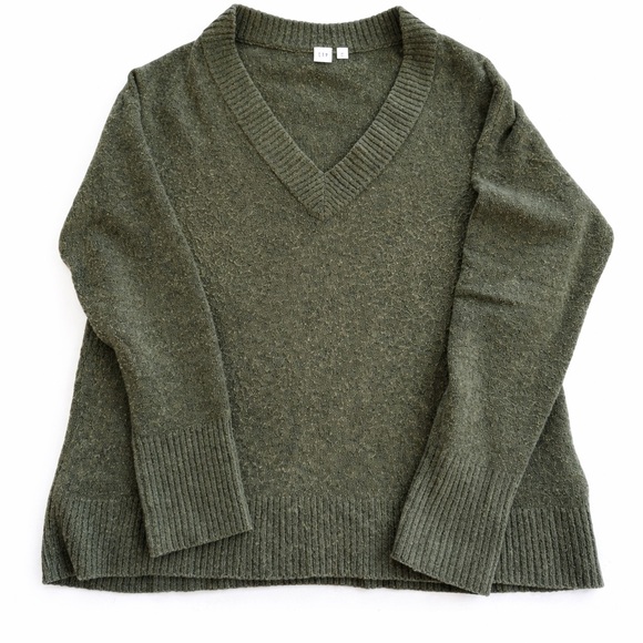 GAP Sweaters - GAP wool sweater green size XL long sleeves